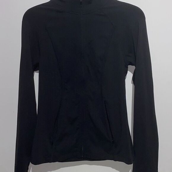 Victoria's Secret VSX Women's Black Full Zip Long Sleeve Athletic Jacket Small - Picture 1 of 7